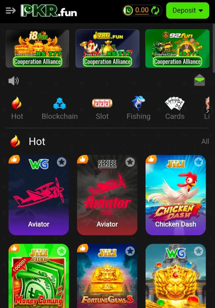 PKR fun Game