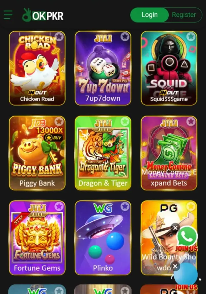 OKPKR Game
